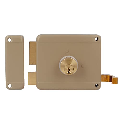 Amig - Schloss SOBR Mod 77 | Einsteckschloss 240 mm | Türöffner 30V | NFC-fähig | Robuste Stahlkonstruktion | Flexibel einsetzbar, Beige, Stahl Amig - Schloss SOBR Mod 77 | Einsteckschloss 240 mm | Türöffner 30V | NFC-fähig | Robuste Stahlkonstruktion | Flexibel einsetzbar, Beige, Stahl von Amig