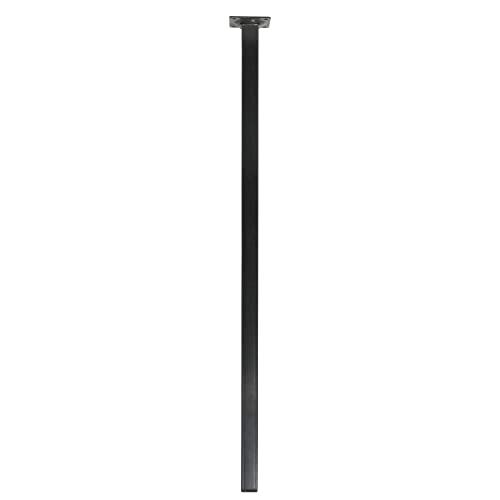 Amig - Vierkantfuß für Möbel | Mod. 3 | 25 x 25 x 700 mm | mit Stellschraube | 4-Punkt verschraubt | Belastbar bis 15 kg/Fuß | Stahl schwarz Amig - Vierkantfuß für Möbel | Mod. 3 | 25 x 25 x 700 mm | mit Stellschraube | 4-Punkt verschraubt | Belastbar bis 15 kg/Fuß | Stahl schwarz von Amig