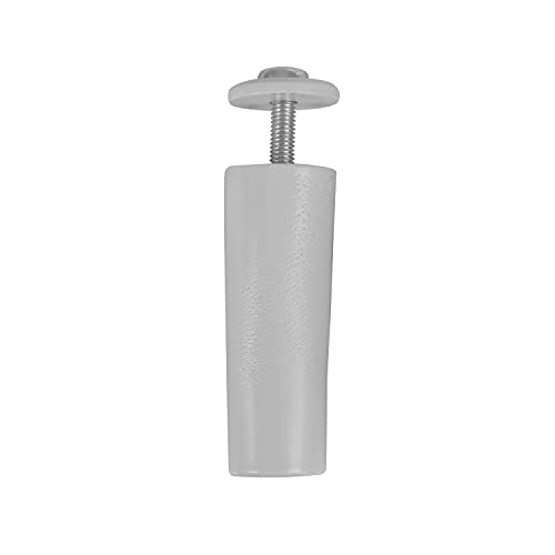 Amig - 2er-Pack Anschlage für Rollläden aus grauem Kunststoff | Stoßdämpfer mit M5 Anti-Rost-Schraube und Unterlegscheibe außen | Witterungsbeständig | Länge: 60 mm Amig - 2er-Pack Anschlage für Rollläden aus grauem Kunststoff | Stoßdämpfer mit M5 Anti-Rost-Schraube und Unterlegscheibe außen | Witterungsbeständig | Länge: 60 mm von Amig