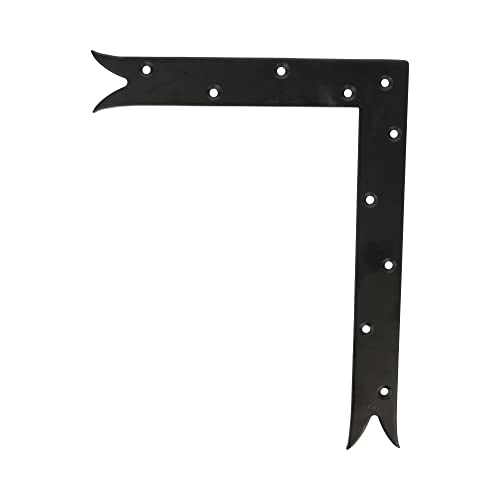 AMIG Regalträger GOTICA 8500 – 300 x 240 links schwarz von Amig