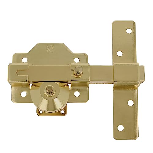 Amig – Türschloss | Stahl | Anti-Stoß-, Anti-Pick- und Anti-Bohrschutz | Rundzylinderlänge: 50mm | Farbe: Gold | 88 x 153 mm von Amig