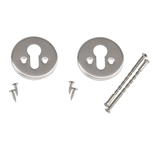 Amig - Rundes Schlüssel-Set für Schlösser mit Europrofil-Zylindern, Mod. 25 AT, Ø 59 mm, mit 4 Spanplatten und Schrauben, Diebstahlsicherung, Messingstahl, lackiert, goldfarben Amig - Rundes Schlüssel-Set für Schlösser mit Europrofil-Zylindern, Mod. 25 AT, Ø 59 mm, mit 4 Spanplatten und Schrauben, Diebstahlsicherung, Messingstahl, lackiert, goldfarben von Amig