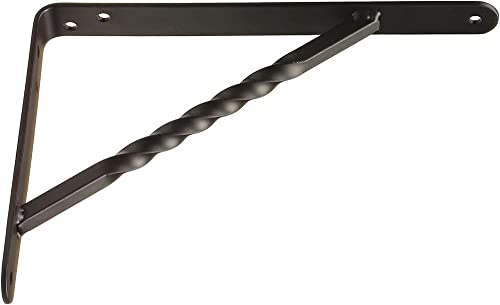 Amig - Regalwinkel Edelstahl Mod. 21 | Metallwinkel für Regale | Regalhalterung | Farbe: Schwarz | Maße: 200 x 150 mm | Empfohlenes max Gewicht: 225 kg Amig - Regalwinkel Edelstahl Mod. 21 | Metallwinkel für Regale | Regalhalterung | Farbe: Schwarz | Maße: 200 x 150 mm | Empfohlenes max Gewicht: 225 kg von Amig