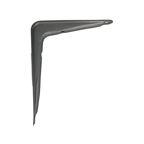 Amig - Regalwinkel Edelstahl Mod. 6 | Metallwinkel für Regale | Regalhalterung | Farbe: Metallisches Grau | Maße: 350 x 300 mm | Empfohlenes max Gewicht: 40 kg Amig - Regalwinkel Edelstahl Mod. 6 | Metallwinkel für Regale | Regalhalterung | Farbe: Metallisches Grau | Maße: 350 x 300 mm | Empfohlenes max Gewicht: 40 kg von Amig