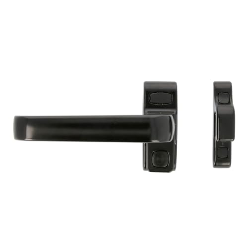 Amig - Türgriff Gamma Alu | Schiebetür Griff Edelstahl | Messing Türgriff Innen | Türöffner 30V | Einsteckschloss Dornmaß 30mm, Schwarz, Aluminium Amig - Türgriff Gamma Alu | Schiebetür Griff Edelstahl | Messing Türgriff Innen | Türöffner 30V | Einsteckschloss Dornmaß 30mm, Schwarz, Aluminium von Amig