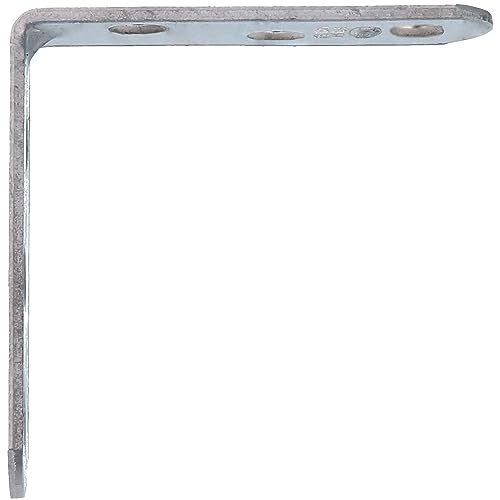 Amig – Packung mit 100 Metallverstärkungswinkeln | 60 x 19 x 2 mm | Runde Kante | Entworfen in L-Form | Zum Befestigen von Holzmöbeln oder zum Platzieren von Regalen und Regalen | Mattierter Edelstahl Amig – Packung mit 100 Metallverstärkungswinkeln | 60 x 19 x 2 mm | Runde Kante | Entworfen in L-Form | Zum Befestigen von Holzmöbeln oder zum Platzieren von Regalen und Regalen | Mattierter Edelstahl von Amig