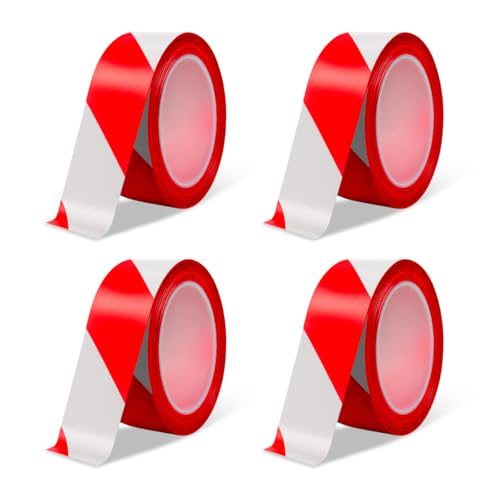 AMIG - Markierungsband - 4er-Pack - Nicht klebend - LDPE Polyethylen - 70 mm x 4 x 200 m - Gelb und Schwarz AMIG - Markierungsband - 4er-Pack - Nicht klebend - LDPE Polyethylen - 70 mm x 4 x 200 m - Gelb und Schwarz von Amig