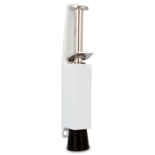 Amig- Türfeststeller zum Festhalten und Offenhalten von Türen | Zamak Vertikaldeckel | Die Tür nicht zu knallen | Maße: 165 x 30 mm | Gehweg: 45 mm | Weiss Farbe Amig- Türfeststeller zum Festhalten und Offenhalten von Türen | Zamak Vertikaldeckel | Die Tür nicht zu knallen | Maße: 165 x 30 mm | Gehweg: 45 mm | Weiss Farbe von Amig
