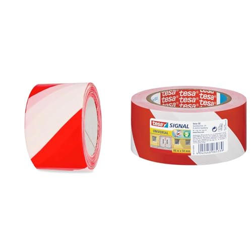 Amig – Absperrband –| Hergestellt aus Polyethylen niedriger Dichte LDPE – & tesa Signal Markierungsklebeband UNIVERSAL Amig – Absperrband –| Hergestellt aus Polyethylen niedriger Dichte LDPE – & tesa Signal Markierungsklebeband UNIVERSAL von Amig