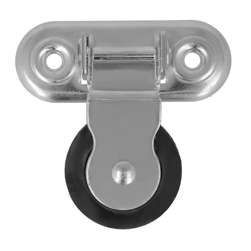 Amig - Bewegliche Rollenöse mit Metallhalterung Modell 801 | Mit schwarzem Kunststoffrad | Maße 6 x 40 mm | Stahl | Verzinkt | Nicht geeignet für Hebearbeiten Amig - Bewegliche Rollenöse mit Metallhalterung Modell 801 | Mit schwarzem Kunststoffrad | Maße 6 x 40 mm | Stahl | Verzinkt | Nicht geeignet für Hebearbeiten von Amig