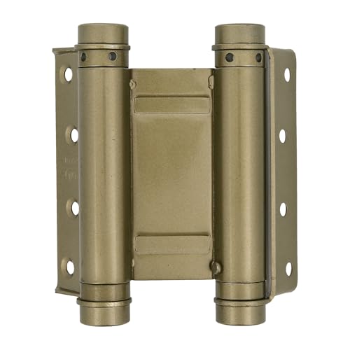 Amig - Doppelscharnier Zubehör | Double Action Scharnier : 125 x 126 mm : Quadratische Kanten : Mit einstellbarer Schließkraft : Hält Eingangstüren sicher : Martelé-Stahl Amig - Doppelscharnier Zubehör | Double Action Scharnier : 125 x 126 mm : Quadratische Kanten : Mit einstellbarer Schließkraft : Hält Eingangstüren sicher : Martelé-Stahl von Amig