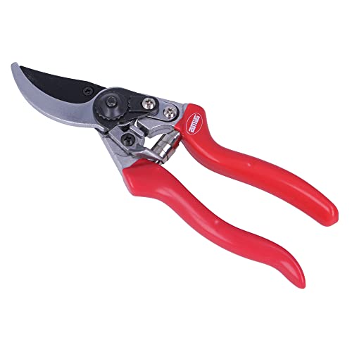 Amig - Einhand-Gartenschere | Teflonbeschichtetes Stahlblatt | 216 mm | Aluminiumgriff mit Hebeleffekt und rutschfestem Griff | Zum Schneiden von kleinen Ästen und Stielen | Sicherheitsverschluss Amig - Einhand-Gartenschere | Teflonbeschichtetes Stahlblatt | 216 mm | Aluminiumgriff mit Hebeleffekt und rutschfestem Griff | Zum Schneiden von kleinen Ästen und Stielen | Sicherheitsverschluss von Amig
