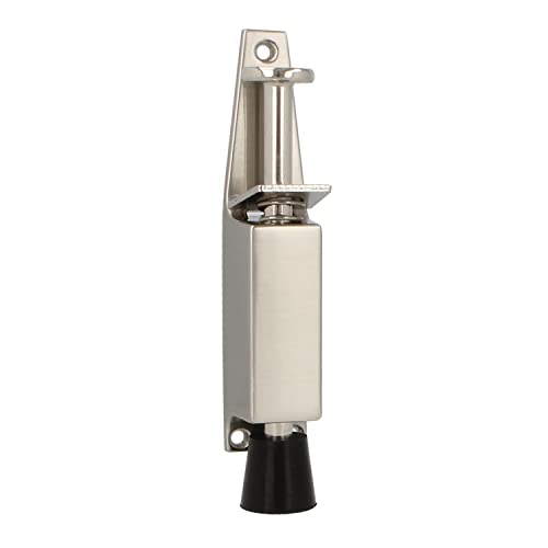 Amig - Gummi-Fußstütze Mod.10 zum Halten und Öffnen der Türen, vertikaler Zamak-Stopper, Anti-Beschlag, Maße: 120 x 25 mm, Lauf: 28 mm, Silber Amig - Gummi-Fußstütze Mod.10 zum Halten und Öffnen der Türen, vertikaler Zamak-Stopper, Anti-Beschlag, Maße: 120 x 25 mm, Lauf: 28 mm, Silber von Amig