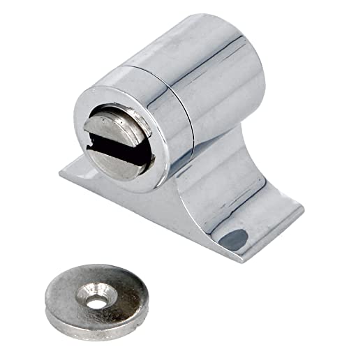 Amig - Magnetischer Türstopper | 55 x 44 mm | Bodenbefestigung per Schraube | Wandhalter zum Schutz vor Stößen und Kratzern | verhindert Zuschlagen | Zamak Silber glänzend Amig - Magnetischer Türstopper | 55 x 44 mm | Bodenbefestigung per Schraube | Wandhalter zum Schutz vor Stößen und Kratzern | verhindert Zuschlagen | Zamak Silber glänzend von Amig