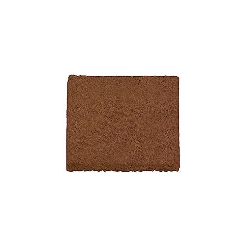 Amig - Möbelbeinschutz | Mod. 80 | 100 x 100 mm | Filzaufkleber | empfohlen für Holz, Keramik und Parkett | Schützt den Boden vor Kratzern | Filz Braun von Amig