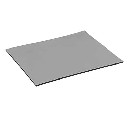 Amig - Quadratischer Kleber | Mod. 79 | 80 x 95 mm | Möbelbeinschutz | Ideal zum Schutz des Bodens vor Kratzern | Teflon Grau von Amig