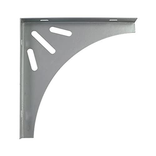 Amig - Regalwinkel Edelstahl Mod. 13 | Metallwinkel für Regale | Regalhalterung | Farbe: Metallisches Grau | Maße: 200 x 200 mm | Empfohlenes max Gewicht: 50 kg Amig - Regalwinkel Edelstahl Mod. 13 | Metallwinkel für Regale | Regalhalterung | Farbe: Metallisches Grau | Maße: 200 x 200 mm | Empfohlenes max Gewicht: 50 kg von Amig