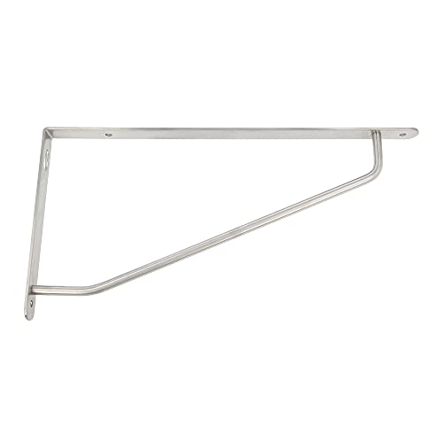 Amig - Regalwinkel Edelstahl Mod. 2000 | Metallwinkel für Regale | Regalhalterung | Farbe: Mast | Maße: 290 x 150 mm | Empfohlenes max Gewicht: 60 kg Amig - Regalwinkel Edelstahl Mod. 2000 | Metallwinkel für Regale | Regalhalterung | Farbe: Mast | Maße: 290 x 150 mm | Empfohlenes max Gewicht: 60 kg von Amig
