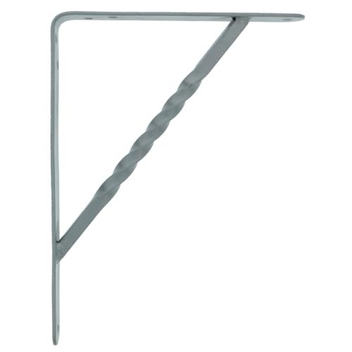 Amig - Regalwinkel Edelstahl Mod. 21 | Metallwinkel für Regale | Regalhalterung | Farbe: Metallisches Grau | Maße: 150 x 125 mm | Empfohlenes max Gewicht: 300 kg Amig - Regalwinkel Edelstahl Mod. 21 | Metallwinkel für Regale | Regalhalterung | Farbe: Metallisches Grau | Maße: 150 x 125 mm | Empfohlenes max Gewicht: 300 kg von Amig