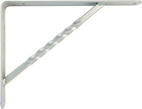 Amig - Regalwinkel Edelstahl Mod. 21 | Metallwinkel für Regale | Regalhalterung | Farbe: Metallisches Grau | Maße: 200 x 150 mm | Empfohlenes max Gewicht: 225 kg Amig - Regalwinkel Edelstahl Mod. 21 | Metallwinkel für Regale | Regalhalterung | Farbe: Metallisches Grau | Maße: 200 x 150 mm | Empfohlenes max Gewicht: 225 kg von Amig