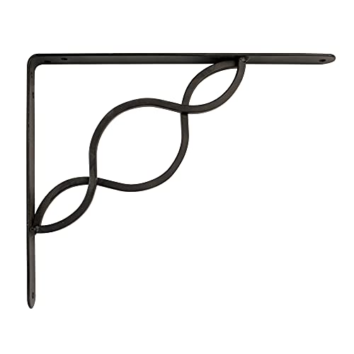 Amig - Regalwinkel Edelstahl Mod. 22 | Metallwinkel für Regale | Regalhalterung | Farbe: Schwarz | Maße: 200 x 150 mm | Empfohlenes max Gewicht: 180 kg Amig - Regalwinkel Edelstahl Mod. 22 | Metallwinkel für Regale | Regalhalterung | Farbe: Schwarz | Maße: 200 x 150 mm | Empfohlenes max Gewicht: 180 kg von Amig