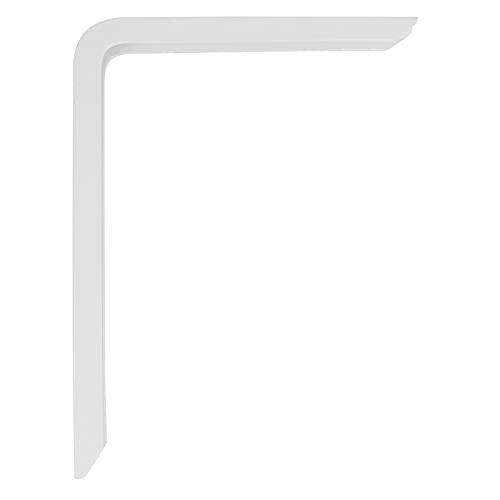Amig - Regalwinkel Edelstahl Mod. 4 | Metallwinkel für Regale | Regalhalterung | Farbe: Weiß | Maße: 350 x 200 mm | Empfohlenes max Gewicht: 45 kg Amig - Regalwinkel Edelstahl Mod. 4 | Metallwinkel für Regale | Regalhalterung | Farbe: Weiß | Maße: 350 x 200 mm | Empfohlenes max Gewicht: 45 kg von Amig