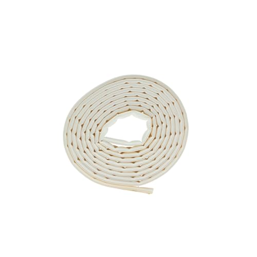 Amig - Selbstklebender Dichtungsstreifen | 2 Streifen à 3 m | Ø7 x 9 mm | Silikonmaterial | Weiß | Einfach und schnell zu installieren | Wasserfest und reinigbar | Wärme- und Kälteisolierend Amig - Selbstklebender Dichtungsstreifen | 2 Streifen à 3 m | Ø7 x 9 mm | Silikonmaterial | Weiß | Einfach und schnell zu installieren | Wasserfest und reinigbar | Wärme- und Kälteisolierend von Amig