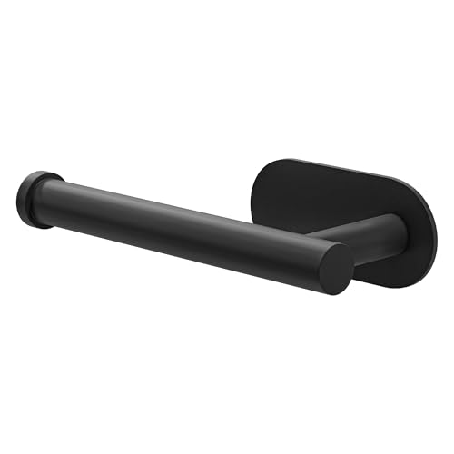 Amig - Selbstklebender Toilettenpapierhalter Mod. Ea-3 | WC-Rollenhalter Klebebefestigung ohne Schrauben | 164 x 70 x 45 mm | Edelstahl | Matt Schwarz Amig - Selbstklebender Toilettenpapierhalter Mod. Ea-3 | WC-Rollenhalter Klebebefestigung ohne Schrauben | 164 x 70 x 45 mm | Edelstahl | Matt Schwarz von Amig