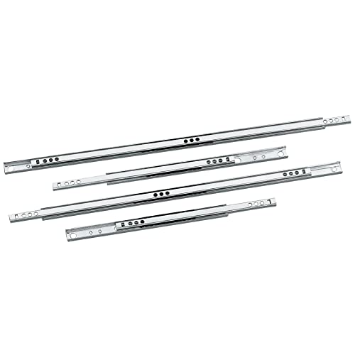 Amig - Set mit 2 Metallschienen Mod.25 aus verzinktem Stahl für Schubladen, Kommoden oder Schränke | Teilweise Extraktion | Belastbarkeit: 15 kg/Paar | Maße: 374 x 17 mm Amig - Set mit 2 Metallschienen Mod.25 aus verzinktem Stahl für Schubladen, Kommoden oder Schränke | Teilweise Extraktion | Belastbarkeit: 15 kg/Paar | Maße: 374 x 17 mm von Amig