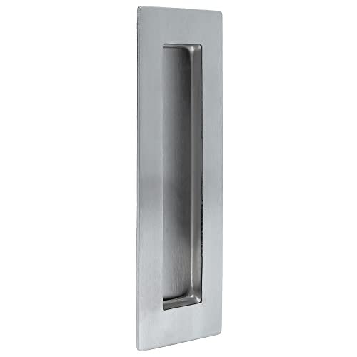 Amig | Spezieller Zusatzgriff für Schiebetüren, Modell 13, Maße: 180 x 60 mm, hohe Festigkeit, Edelstahl 18/8, mattsilberfarben Amig | Spezieller Zusatzgriff für Schiebetüren, Modell 13, Maße: 180 x 60 mm, hohe Festigkeit, Edelstahl 18/8, mattsilberfarben von Amig