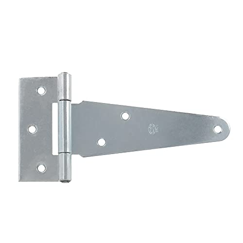 Amig - T-Typ-Scharnier aus versilbertem Stahl für einfache Ein- und Durchgangs-, Innen- und Außenbereich und Schränke - 312 x 111 mm · Anti-Rost | Einfache und schnelle Montage Amig - T-Typ-Scharnier aus versilbertem Stahl für einfache Ein- und Durchgangs-, Innen- und Außenbereich und Schränke - 312 x 111 mm · Anti-Rost | Einfache und schnelle Montage von Amig