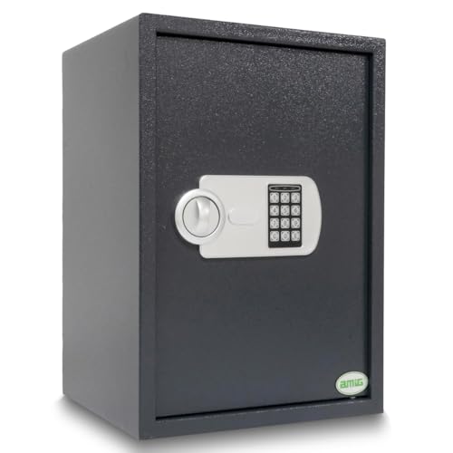 Amig – Tresor für zuhauser mit Code | Integrierte Sicherheitsbox | Stahl | Getarnt | Ideal für Zuhause | Schutz von Geld und wertvollem Schmuck | 50 x 31 x 35 cm von Amig