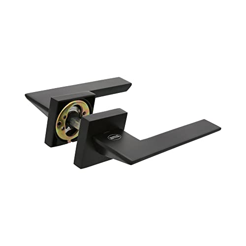 Amig - Türgriff-Set | Mod. ZAHORA | 52 x 146 mm | Mit Bocallave | Elegantes und schlichtes Design | Ergonomischer Griff | Zamak Schwarz matt Amig - Türgriff-Set | Mod. ZAHORA | 52 x 146 mm | Mit Bocallave | Elegantes und schlichtes Design | Ergonomischer Griff | Zamak Schwarz matt von Amig