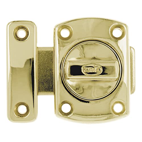 Amig - Türriegel aus Zamak | Bolzenriegel Mod. 388 | Türschloss in Lackiert Messing Überzogen | Torschlossriegel Türschieber | Maße: 50 x 70 | Kompakter Aufschraubschließriegel Amig - Türriegel aus Zamak | Bolzenriegel Mod. 388 | Türschloss in Lackiert Messing Überzogen | Torschlossriegel Türschieber | Maße: 50 x 70 | Kompakter Aufschraubschließriegel von Amig