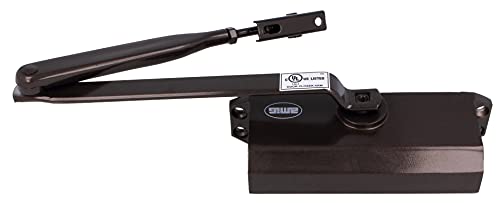 Amig - Türschließer zum automatischen Schließen von Türen mit einem Gewicht von max. 40 kg und einer Breite max. 85 cm | aus Aluminium mit Bronze-Finish | verhindert Zuschlagen oder Zugluft | inkl. Amig - Türschließer zum automatischen Schließen von Türen mit einem Gewicht von max. 40 kg und einer Breite max. 85 cm | aus Aluminium mit Bronze-Finish | verhindert Zuschlagen oder Zugluft | inkl. von Amig