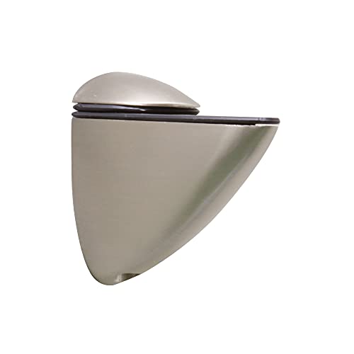 Amig Wandhalterung für Böden und Regale, maximale Öffnung 10 mm, Zamak-Material, gebürstete Nickeloberfläche, Pelikanhalter Amig Wandhalterung für Böden und Regale, maximale Öffnung 10 mm, Zamak-Material, gebürstete Nickeloberfläche, Pelikanhalter von Amig