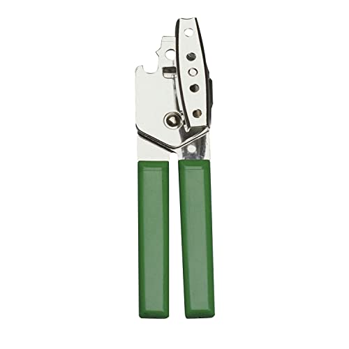 Amig - Zangenöffner mit Rad | Manueller Öffner für Dosen oder Lebensmittelbehälter aus Stahl | Dosenöffner mit einfacher Handhabung | Silberfarbe mit grünem Griff Amig - Zangenöffner mit Rad | Manueller Öffner für Dosen oder Lebensmittelbehälter aus Stahl | Dosenöffner mit einfacher Handhabung | Silberfarbe mit grünem Griff von Amig