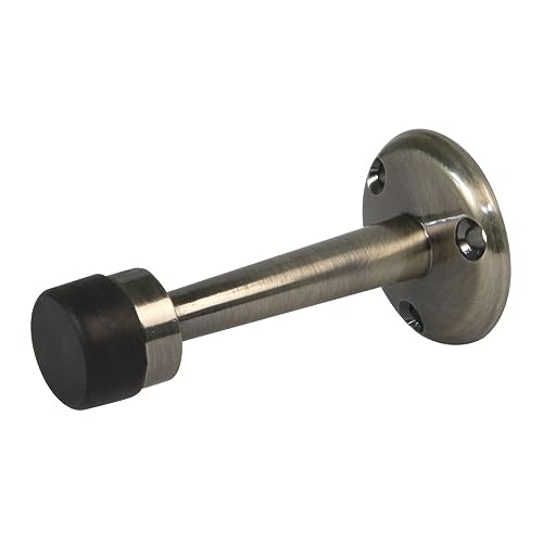 Türstopper Türpuffer Wandtürstopper aus Metall in verschiedenen Ausführungen (Braun) von Amig