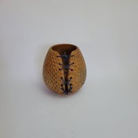 Korsett-Inspirierte Holzschale - Einzigartige Handgefertigte Holzkunst Für Wohnkultur Oder Geschenk Geben von AmikamWoodArt