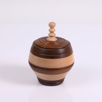 Ipa Und Buchenholz Fusion Dekorative Aufbewahrungsschale - Handgefertigte Obstschale Aus Holz Für Die Dekoration Ihres Hauses Ipa Und Buchenholz Fusion Dekorative Aufbewahrungsschale - Handgefertigte Obstschale Aus Holz Für Die Dekoration Ihres Hauses von AmikamWoodArt
