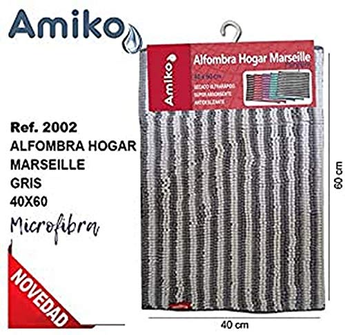 Amiko Teppich 40 x grau von Amiko