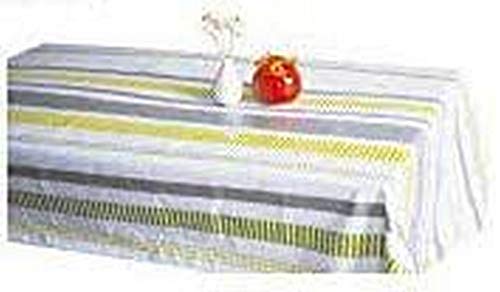 Wachstuch Tischdecke mit Randeinfassung, 1,40 x 2,40 m, Modell 1151 A von Amiko
