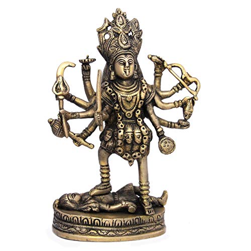 Amilav Collections Kali Figur Messing Religiöse Statuen (1 Stück) von Amilav Collections