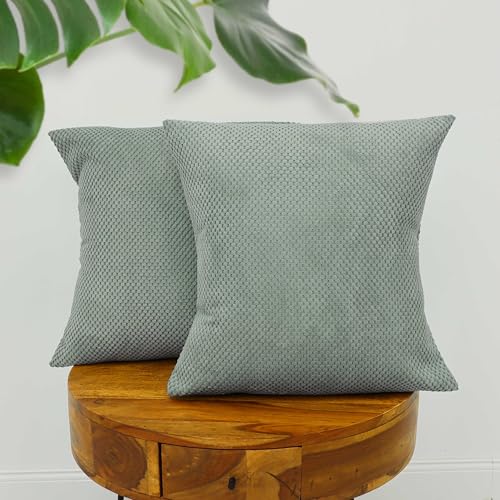 Amilian 2er Set Kissen mit Füllung und Bezug – Dekokissen für Sofa, Bett oder Couch – Zierkissen Set mit weichem Innenkissen – Waschbar & stilvoll - Blattpoesie - 45 x 45 cm Amilian 2er Set Kissen mit Füllung und Bezug – Dekokissen für Sofa, Bett oder Couch – Zierkissen Set mit weichem Innenkissen – Waschbar & stilvoll - Blattpoesie - 45 x 45 cm von Amilian