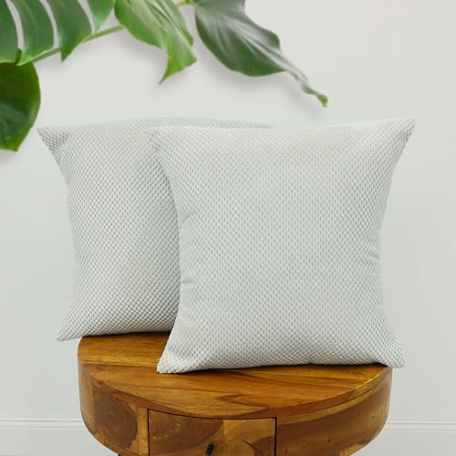 Amilian 2er Set Kissen mit Füllung und Bezug – Dekokissen für Sofa, Bett oder Couch – Zierkissen Set mit weichem Innenkissen – Waschbar & stilvoll - Lichtblüte - 45 x 45 cm Amilian 2er Set Kissen mit Füllung und Bezug – Dekokissen für Sofa, Bett oder Couch – Zierkissen Set mit weichem Innenkissen – Waschbar & stilvoll - Lichtblüte - 45 x 45 cm von Amilian