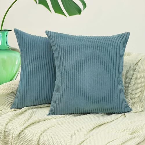 Amilian 2er Set Kissenbezug 40x40 cm - Bezüge für Sofakissen, Dekokissen, Zierkissen - Kissenhüllen 40 x 40 cm - Kissenhülle Ozeangeheimnis Amilian 2er Set Kissenbezug 40x40 cm - Bezüge für Sofakissen, Dekokissen, Zierkissen - Kissenhüllen 40 x 40 cm - Kissenhülle Ozeangeheimnis von Amilian