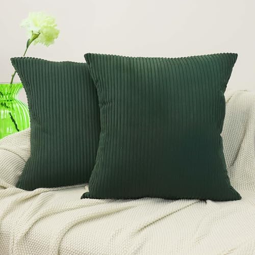 Amilian 2er Set Kissenbezug 50x50 cm - Bezüge für Sofakissen, Dekokissen, Zierkissen - Kissenhüllen 50 x 50 cm - Kissenhülle Schattenwald Amilian 2er Set Kissenbezug 50x50 cm - Bezüge für Sofakissen, Dekokissen, Zierkissen - Kissenhüllen 50 x 50 cm - Kissenhülle Schattenwald von Amilian