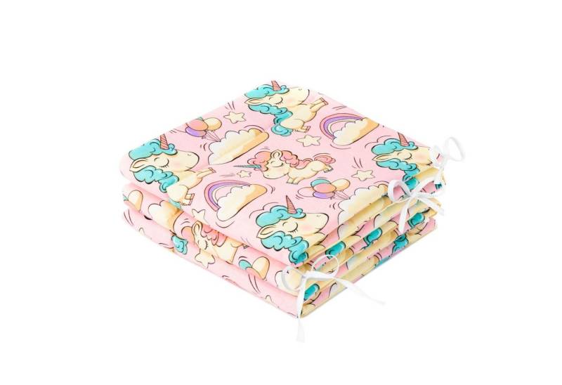 Amilian Bettnestchen - Bettumrandung 180x30 cm für Kinderbett 120x60 geeignet (Kopfschutz), (Nestchen, Kantenschutz), Umrandungen, Bettausstattung, Bettschlange von Amilian