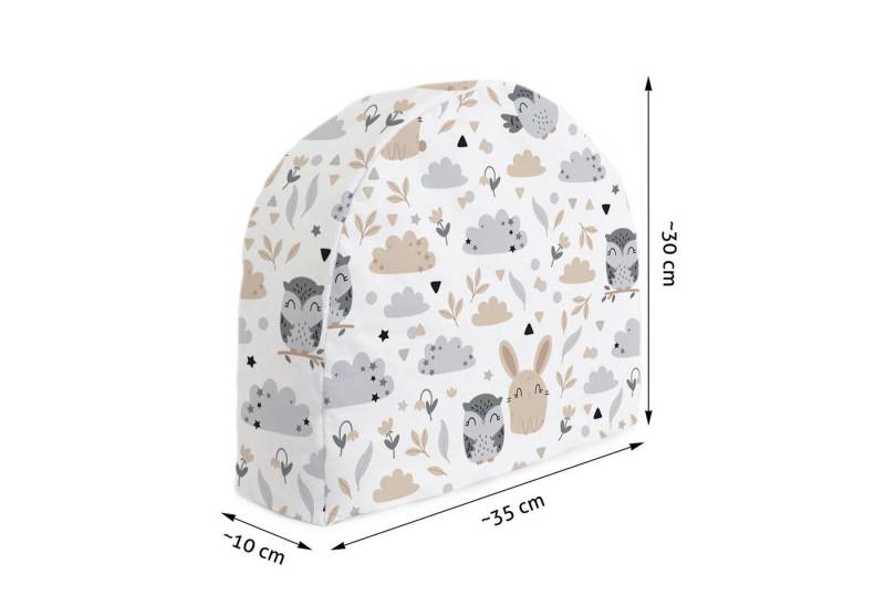 Amilian Pouf Sitzsack - Bodenkissen - Sitzhocker - Hocker - Fußhocker: 35x35x35 cm (Sitz-Pouf - Sitzkissen oder als Gaming Sitzsack - Bodenkissen), Fußablage von Amilian