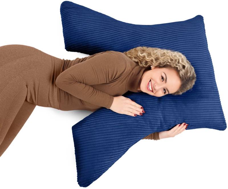 Amilian Schlafkissen - Lesekissen für Bett und Sofa - Seitenschläferkissen - Stillkissen, Seitenschläfer, Rückenlage, Schlafkissen für Seitenlage, Kissen mit Füllung und abnehmbarem Bezug - Stillhilfe Amilian Schlafkissen - Lesekissen für Bett und Sofa - Seitenschläferkissen - Stillkissen, Seitenschläfer, Rückenlage, Schlafkissen für Seitenlage, Kissen mit Füllung und abnehmbarem Bezug - Stillhilfe von Amilian